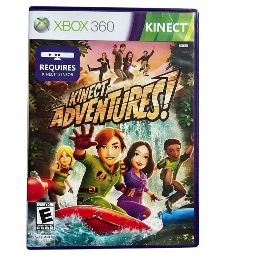 Kinect Adventures! Xbox 360 Game Action Adventure Multiplayer E Rated